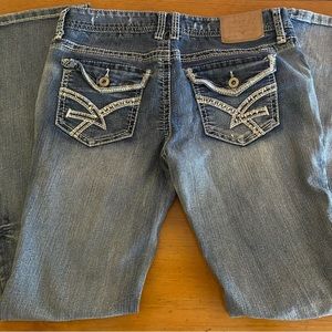 Amethyst Series 31 Junior Women’s Jeans Size 7 Silver